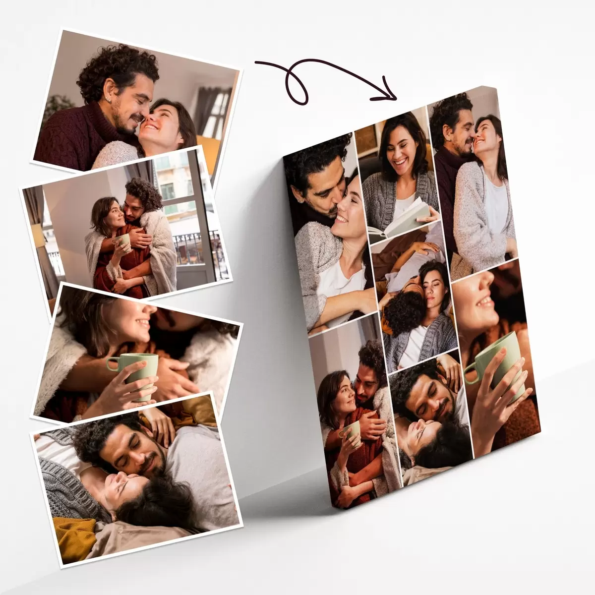 carta da parati Momenti cari di amore e risate nr. s42734