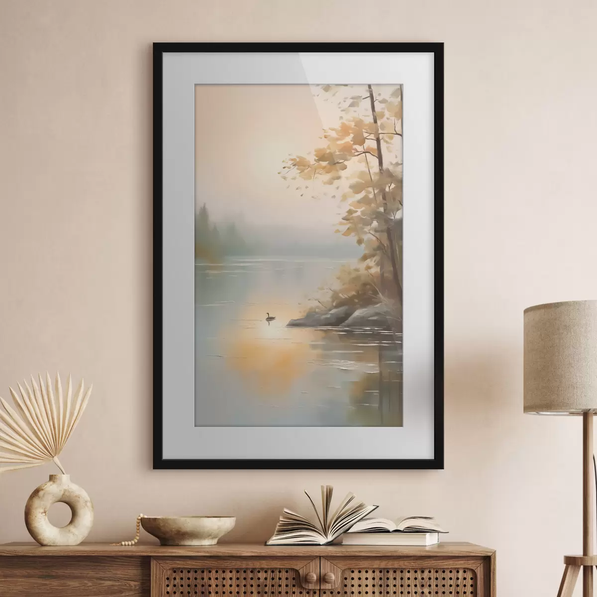 Poster Vicino all’acqua quieta f42757