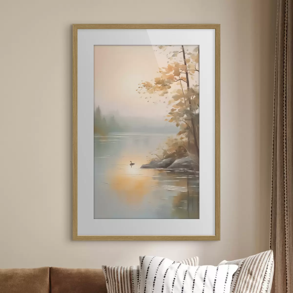 Poster Vicino all’acqua quieta f42757