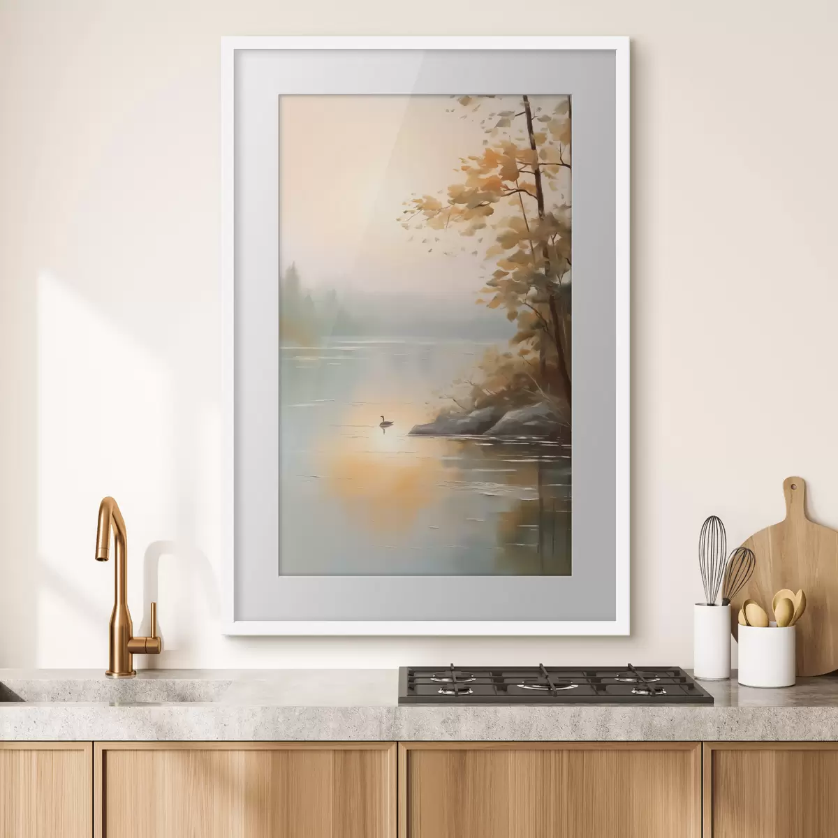 Poster Vicino all’acqua quieta f42757