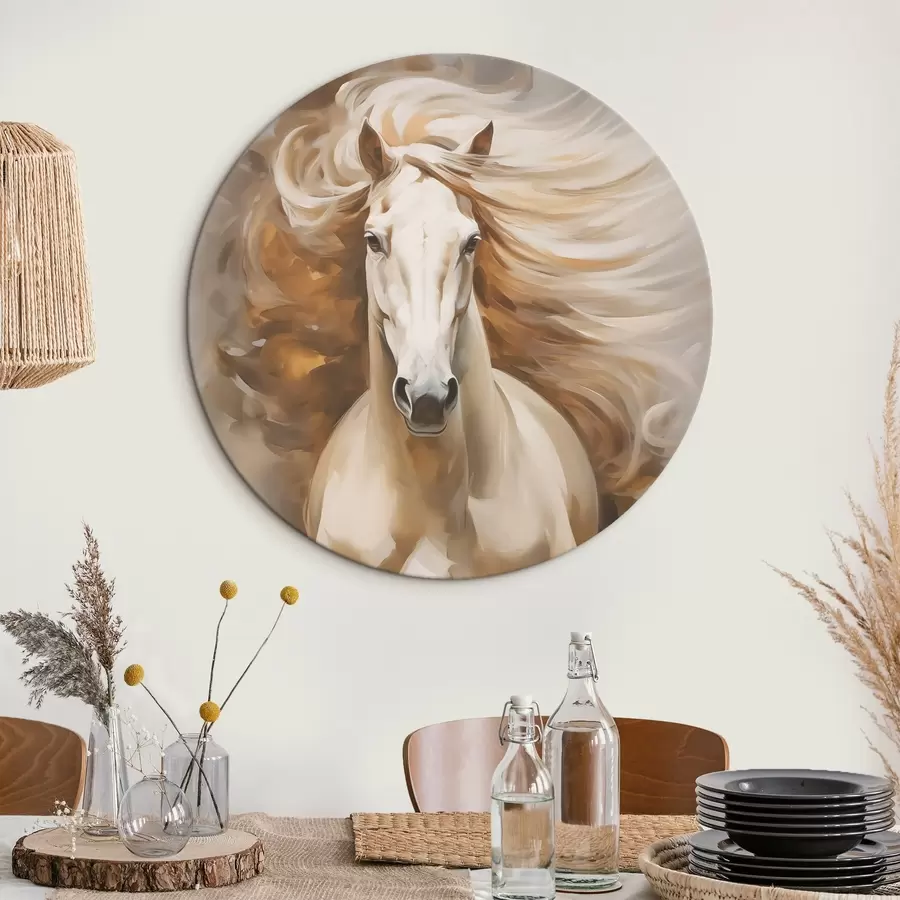 carta da parati Cavallo bianco nr. r42747