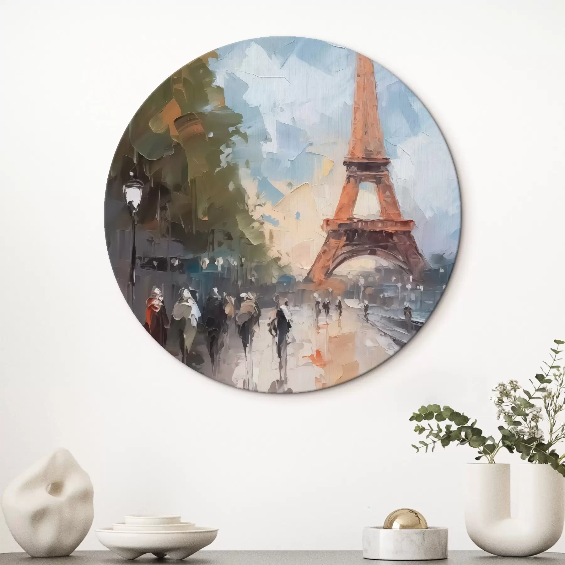 carta da parati Paesaggio astratto di una strada di Parigi nr. r42755