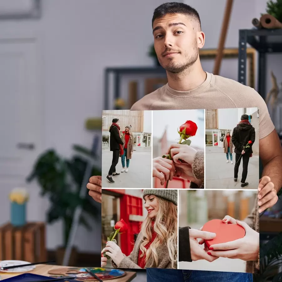 carta da parati Momenti d'amore e di connessione catturati nr. s42808