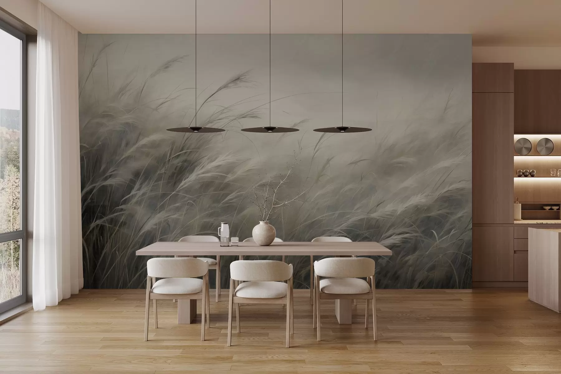 Carta da parati nature Pace nell'erba 