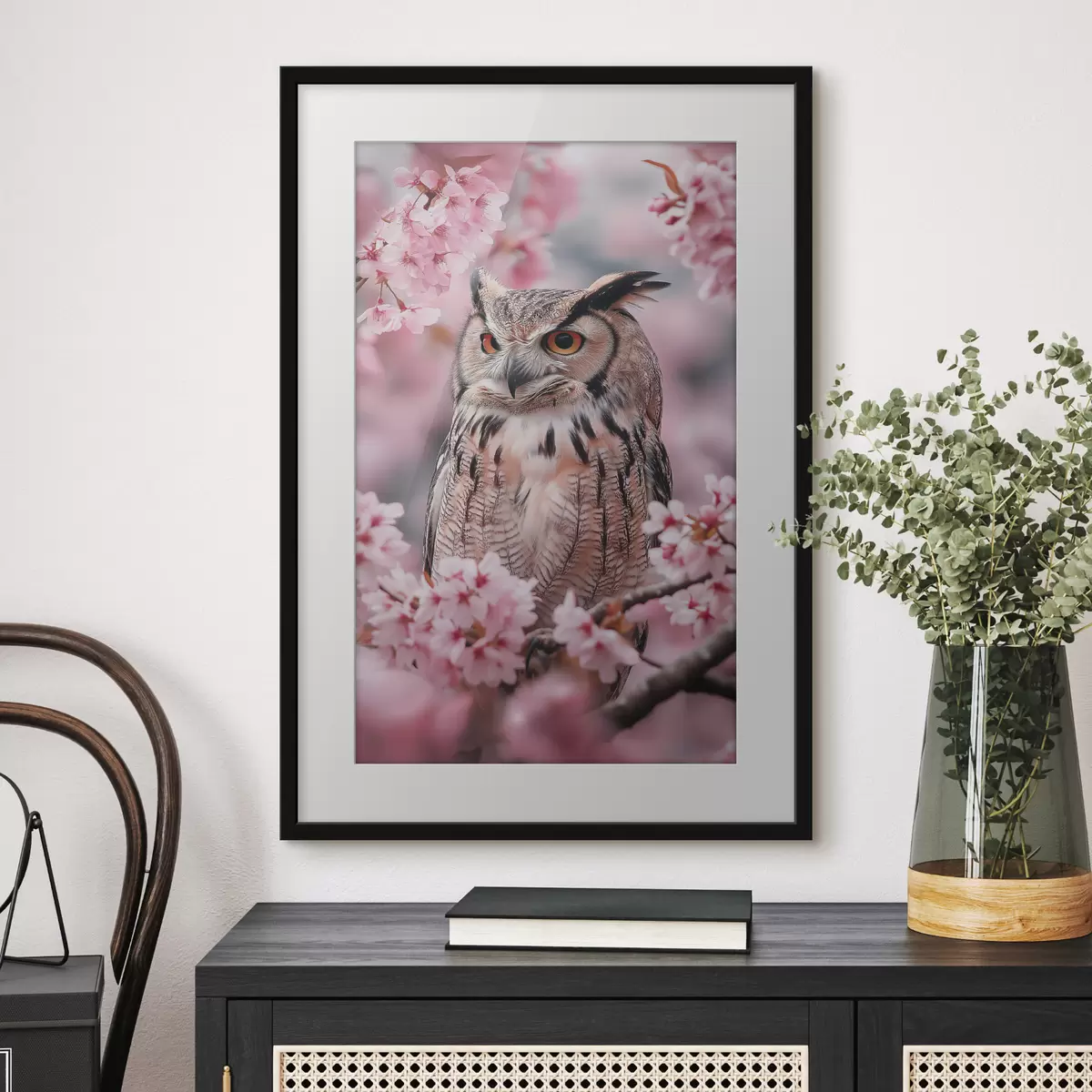 Poster Il gufo incontra primavera f42784