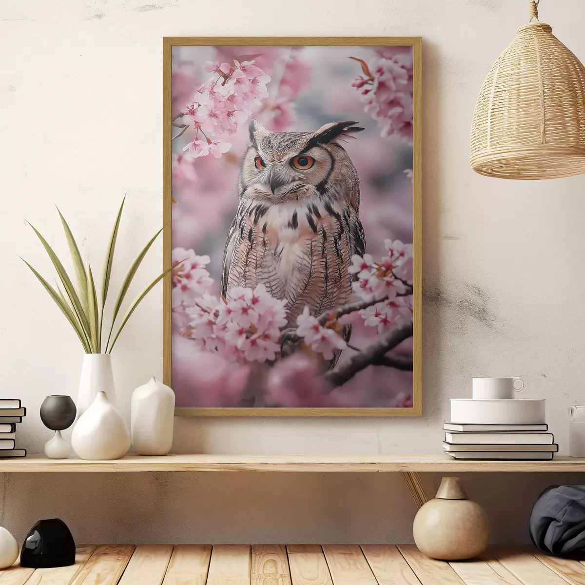 Poster Il gufo incontra primavera f42784