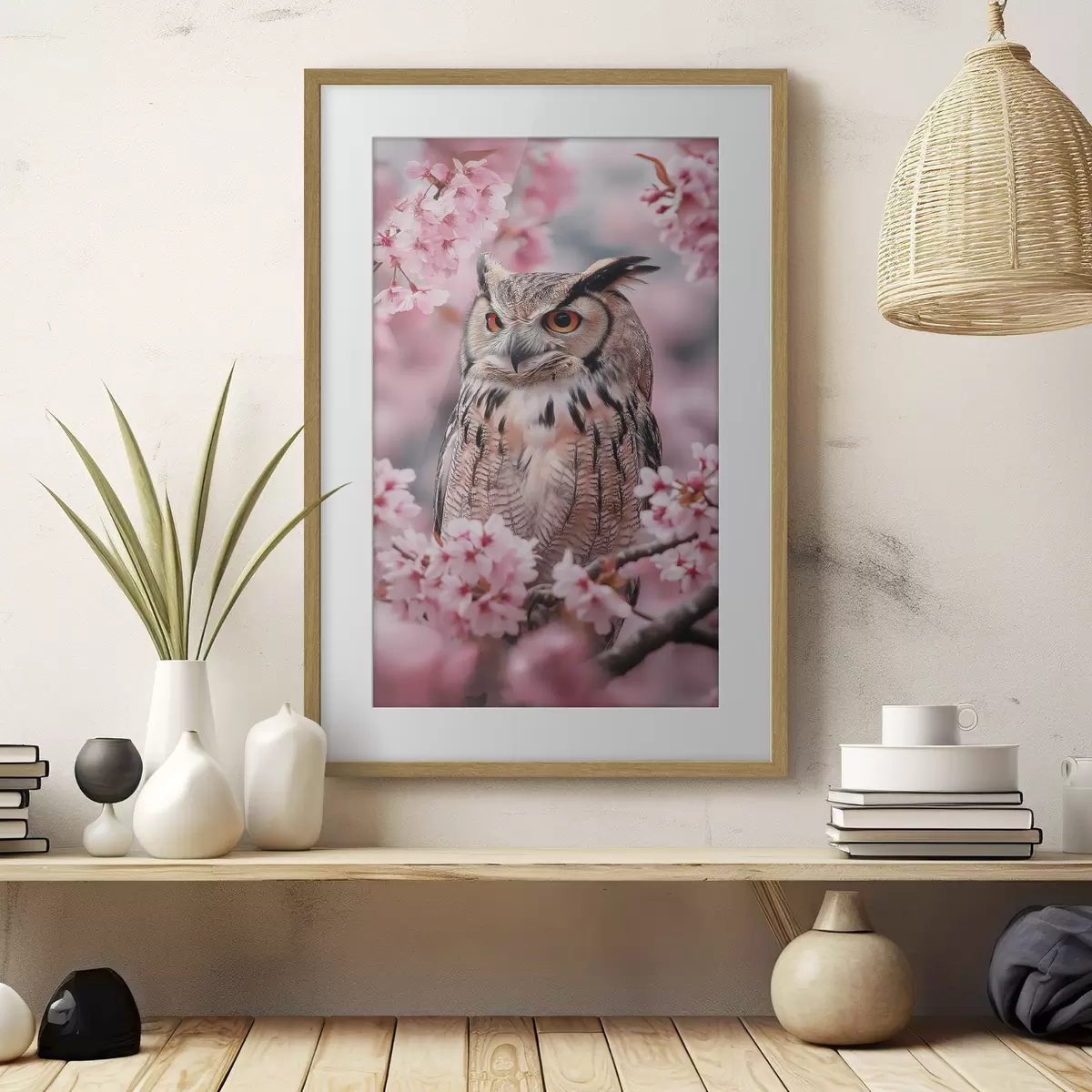 Poster Il gufo incontra primavera f42784
