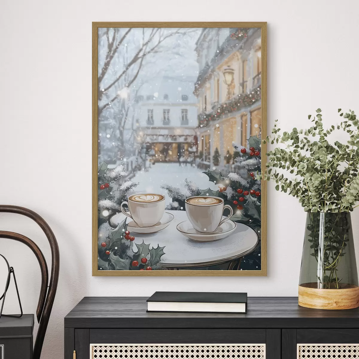 Poster Tepore del caffè invernale f42797