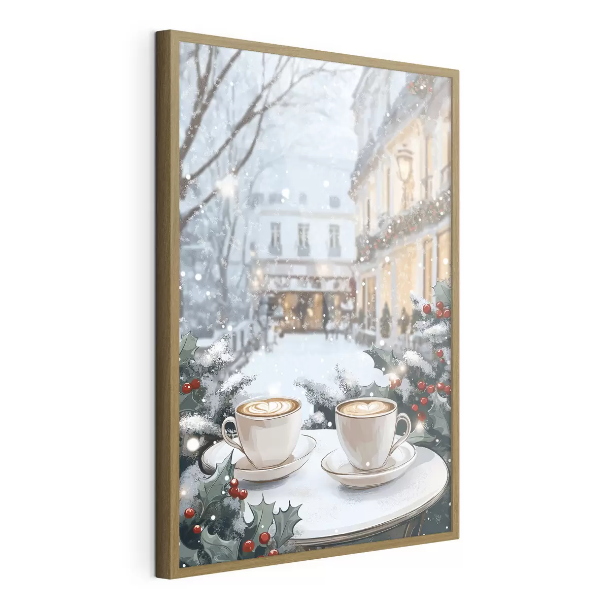 Poster Tepore del caffè invernale f42797