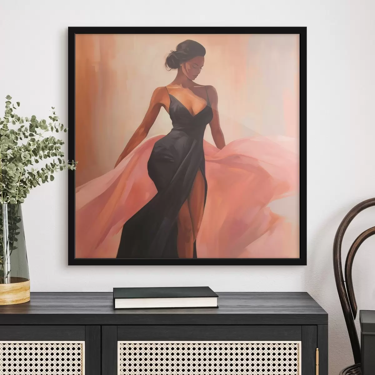 Poster Ragazza vestita f42821