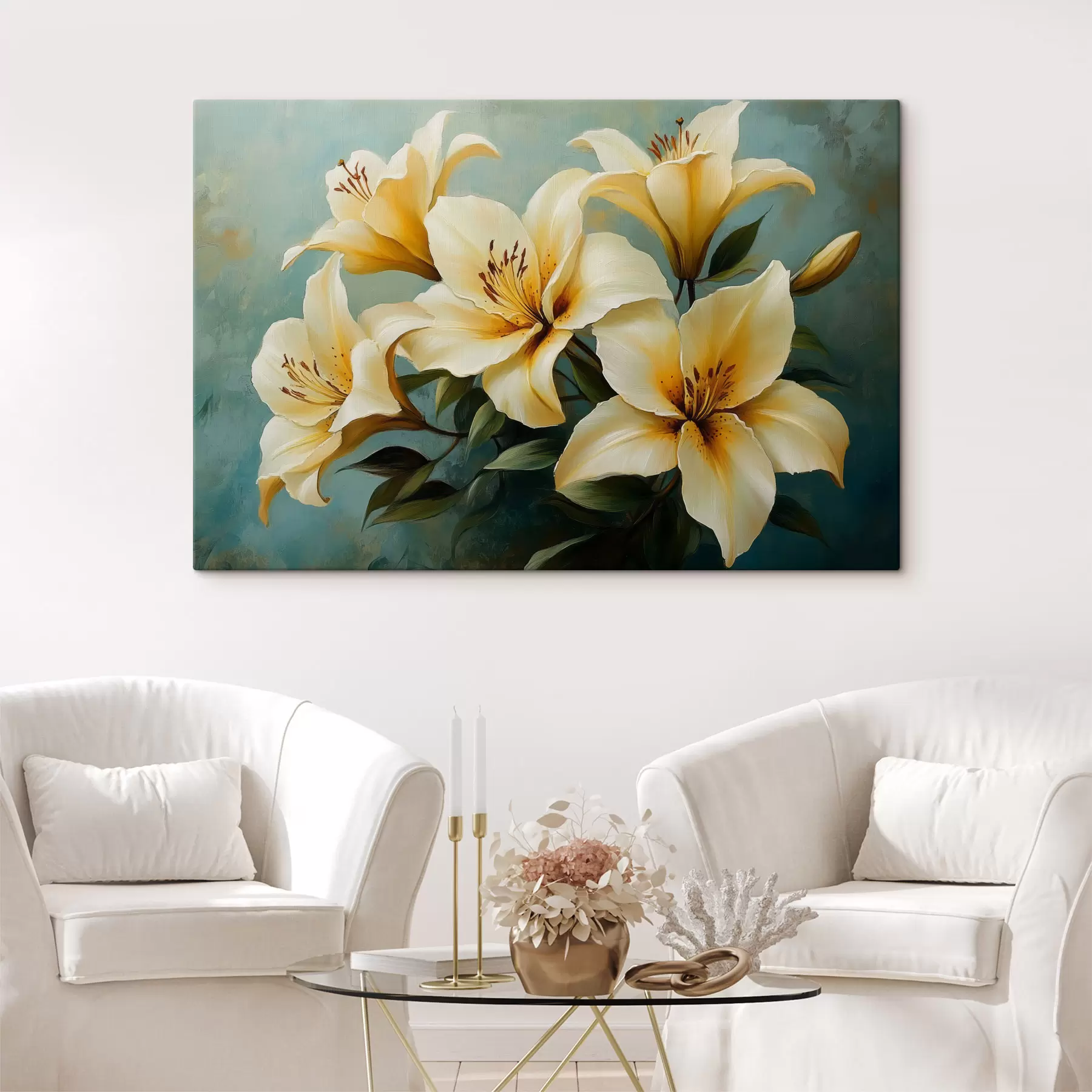 carta da parati Gigli grandi nr. s42847