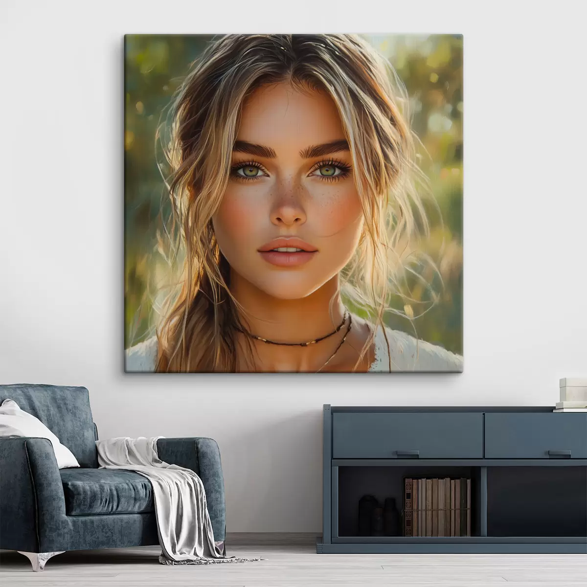 carta da parati Ritratto estivo di una ragazza nr. s42859