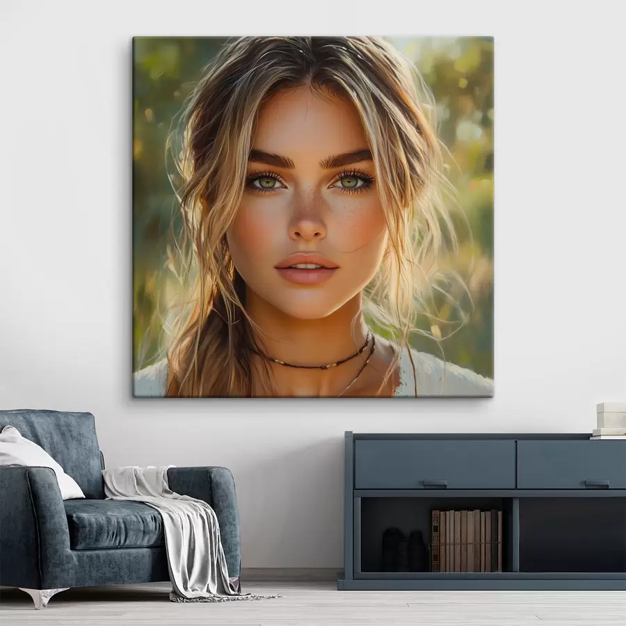 carta da parati Ritratto estivo di una ragazza nr. s42859