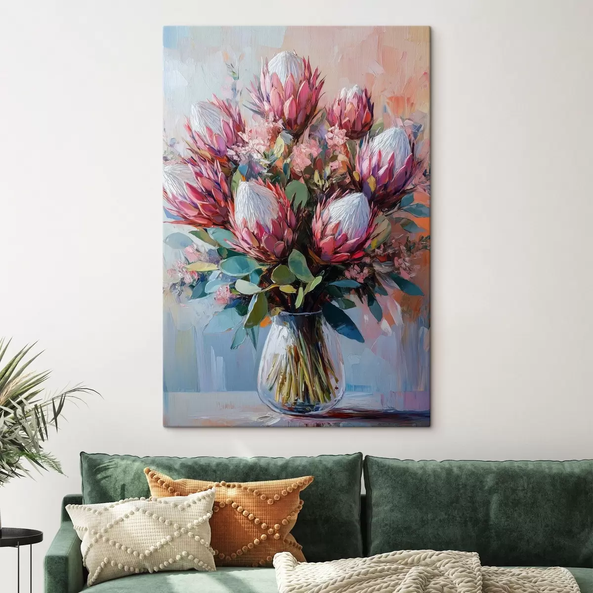 carta da parati Bouquet di fiori nello stile della pittura a olio nr. s42865
