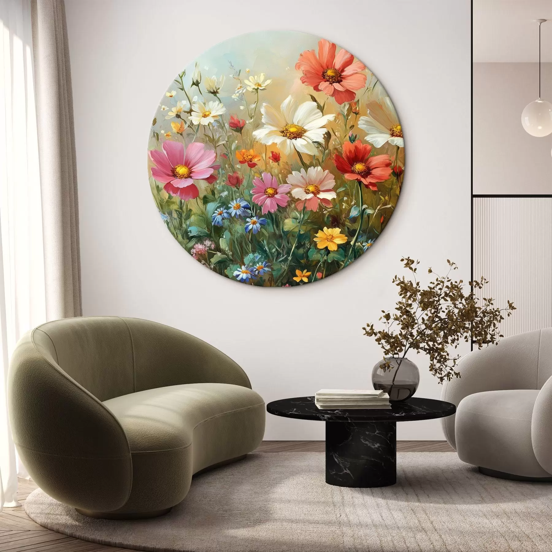 carta da parati Fiori di campo luminosi nr. r42852