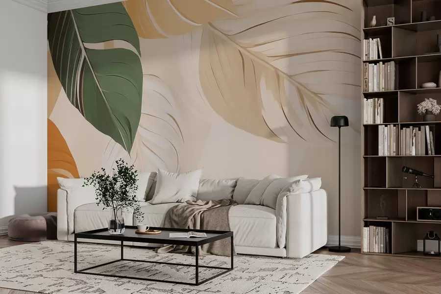 carta da parati Fogliame tropicale nr. w02996