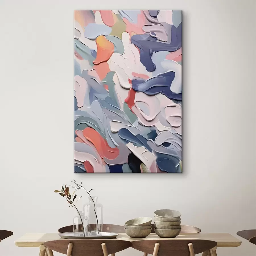 carta da parati Astrazione imitazione di pennellate nr. s42839