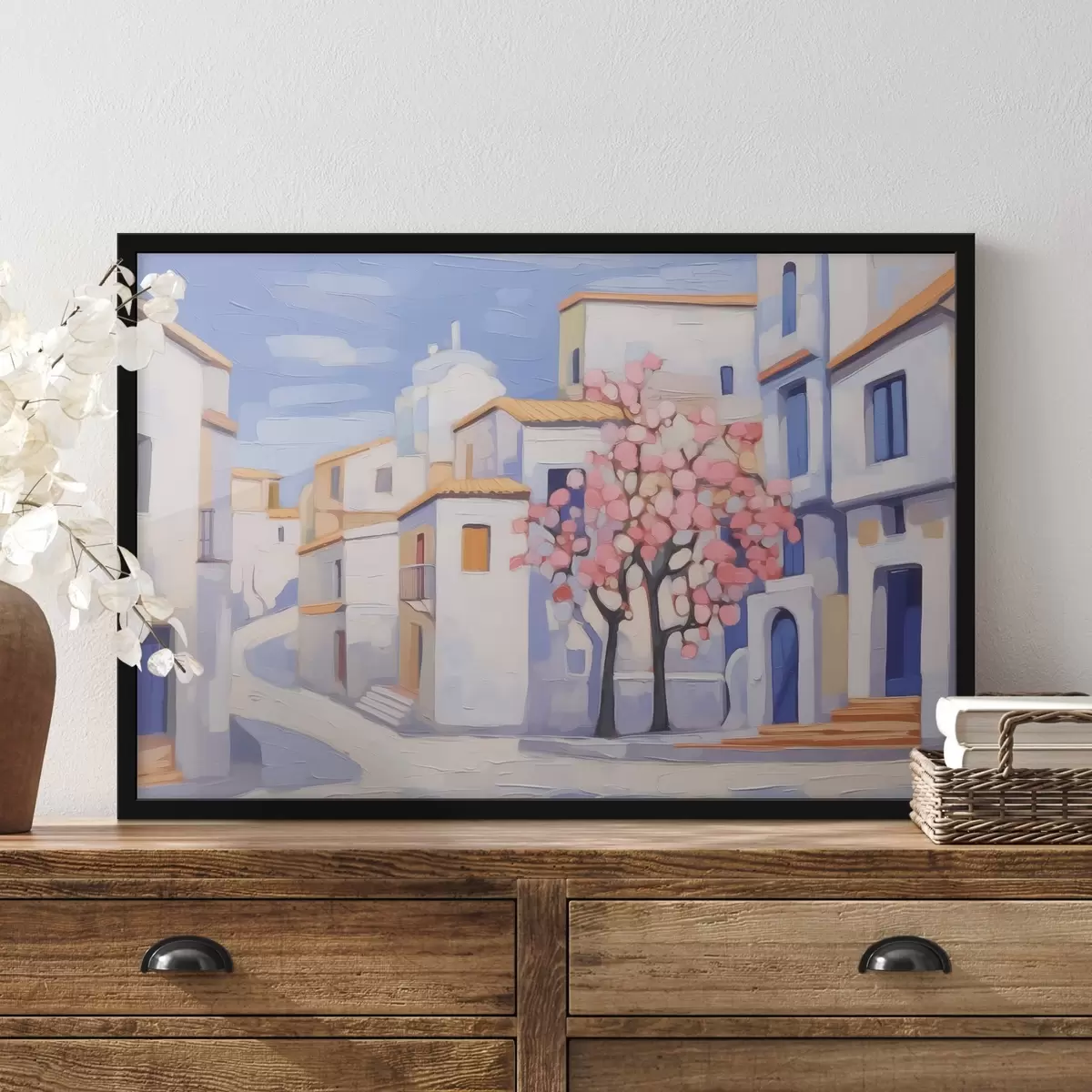 Poster Imitazione di paesaggio urbano f42833