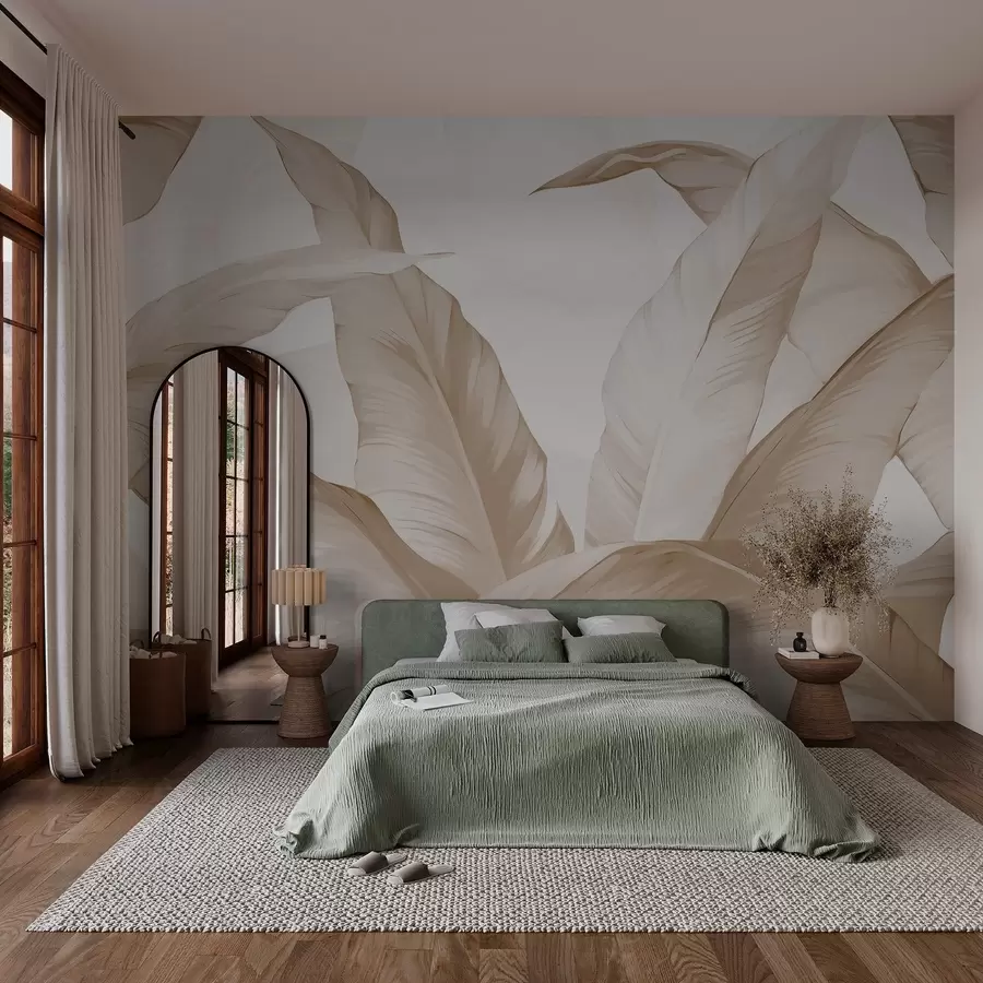 carta da parati Foglie di banano nr. w02999v2