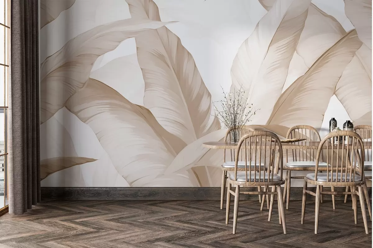 carta da parati Foglie di banano nr. w02999v2