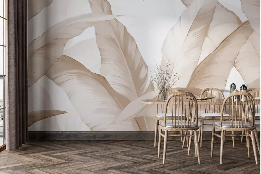 carta da parati Foglie di banano nr. w02999v2