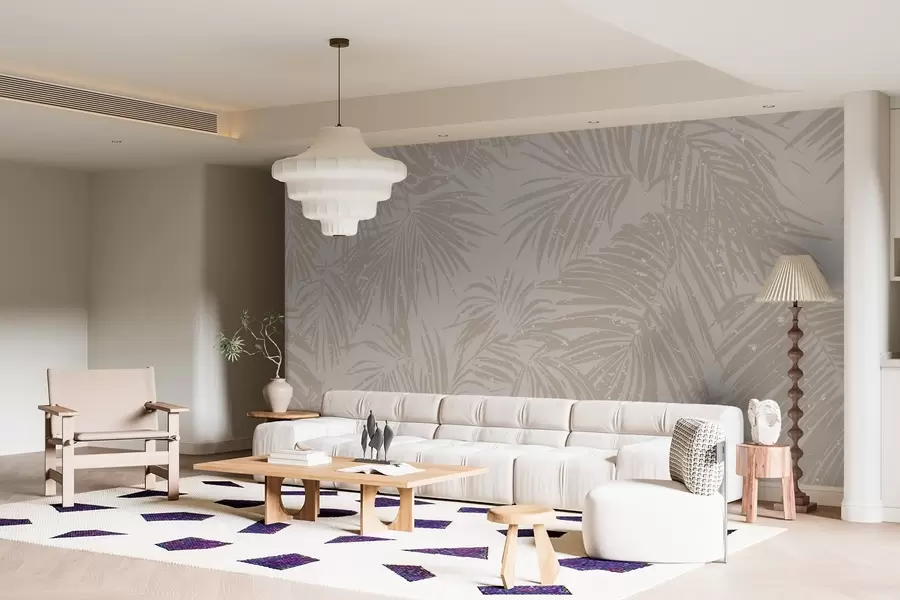 carta da parati Motivo tropicale astratto nr. w03048