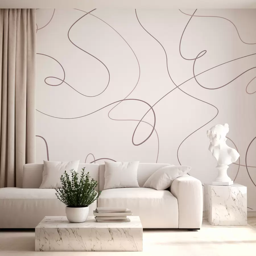 Carta da parati Moderno Linee astratte ed eleganti n. w03061