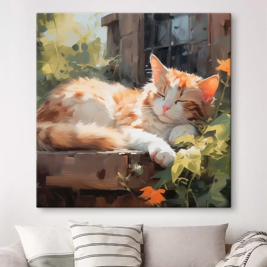 carta da parati Gatto che dorme nr. s42900