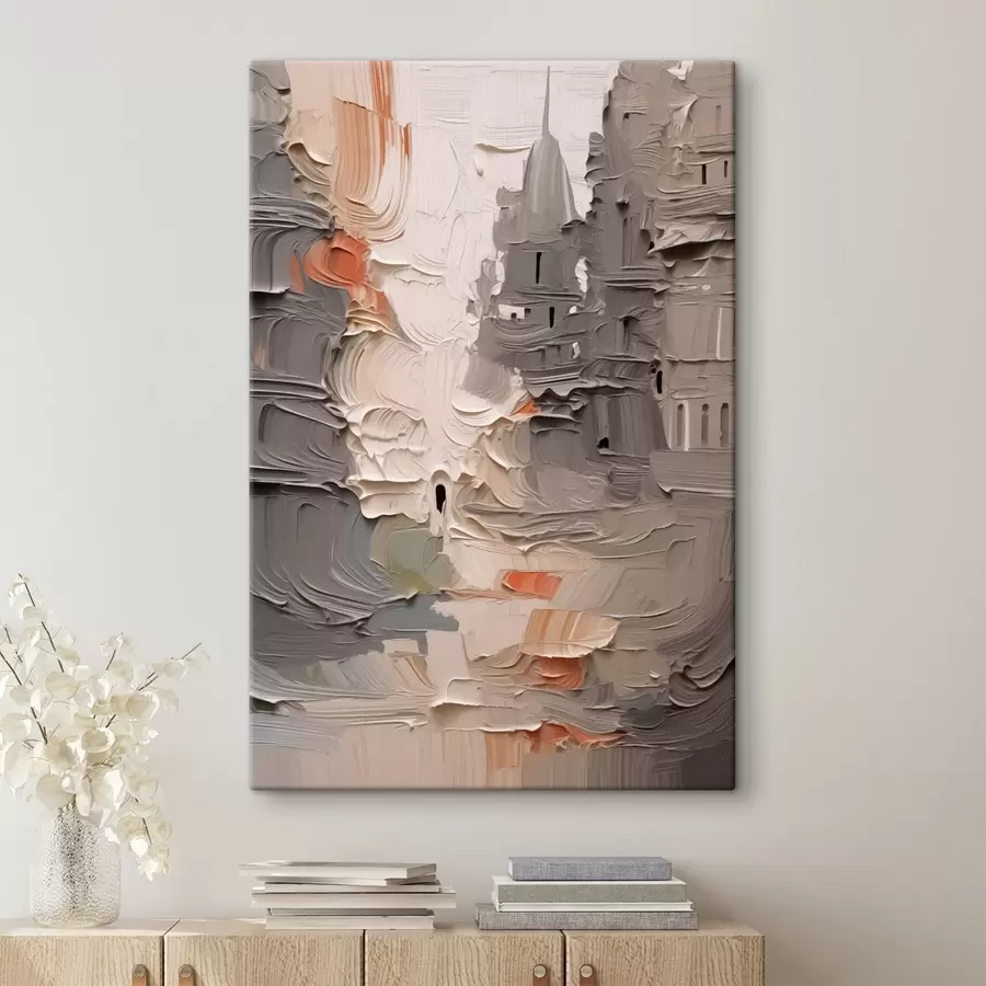 carta da parati Paesaggio urbano astratto nr. s42906