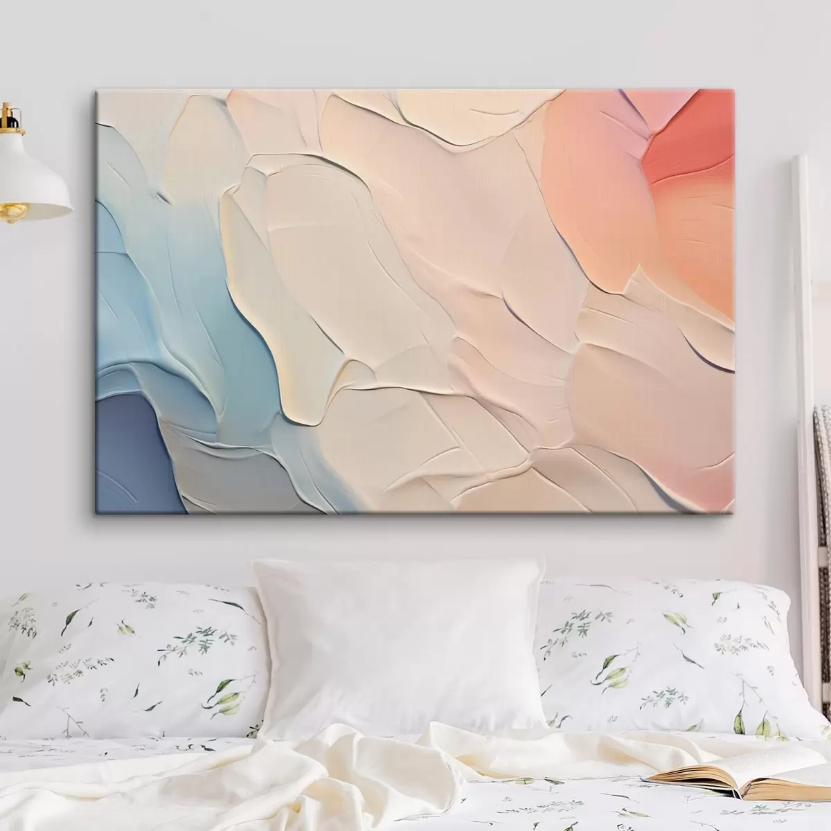 carta da parati Imitazione astratta di grandi pennellate di pittura nr. s42914