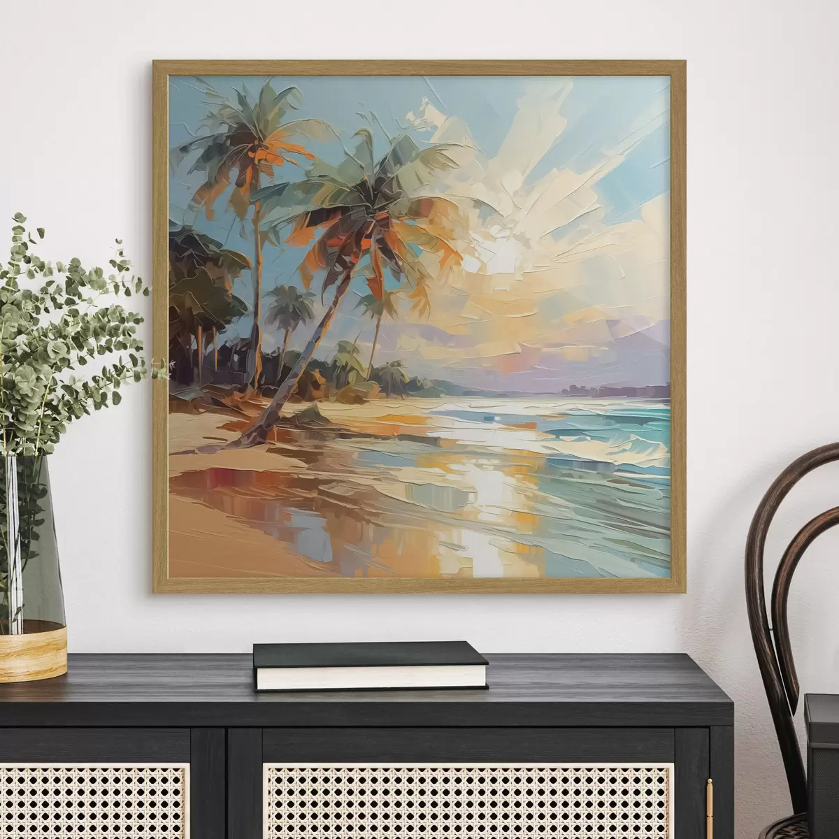 Poster Pausa tra le palme f42897