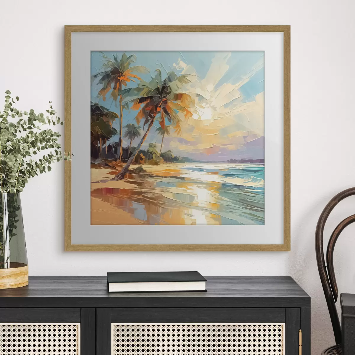 Poster Pausa tra le palme f42897