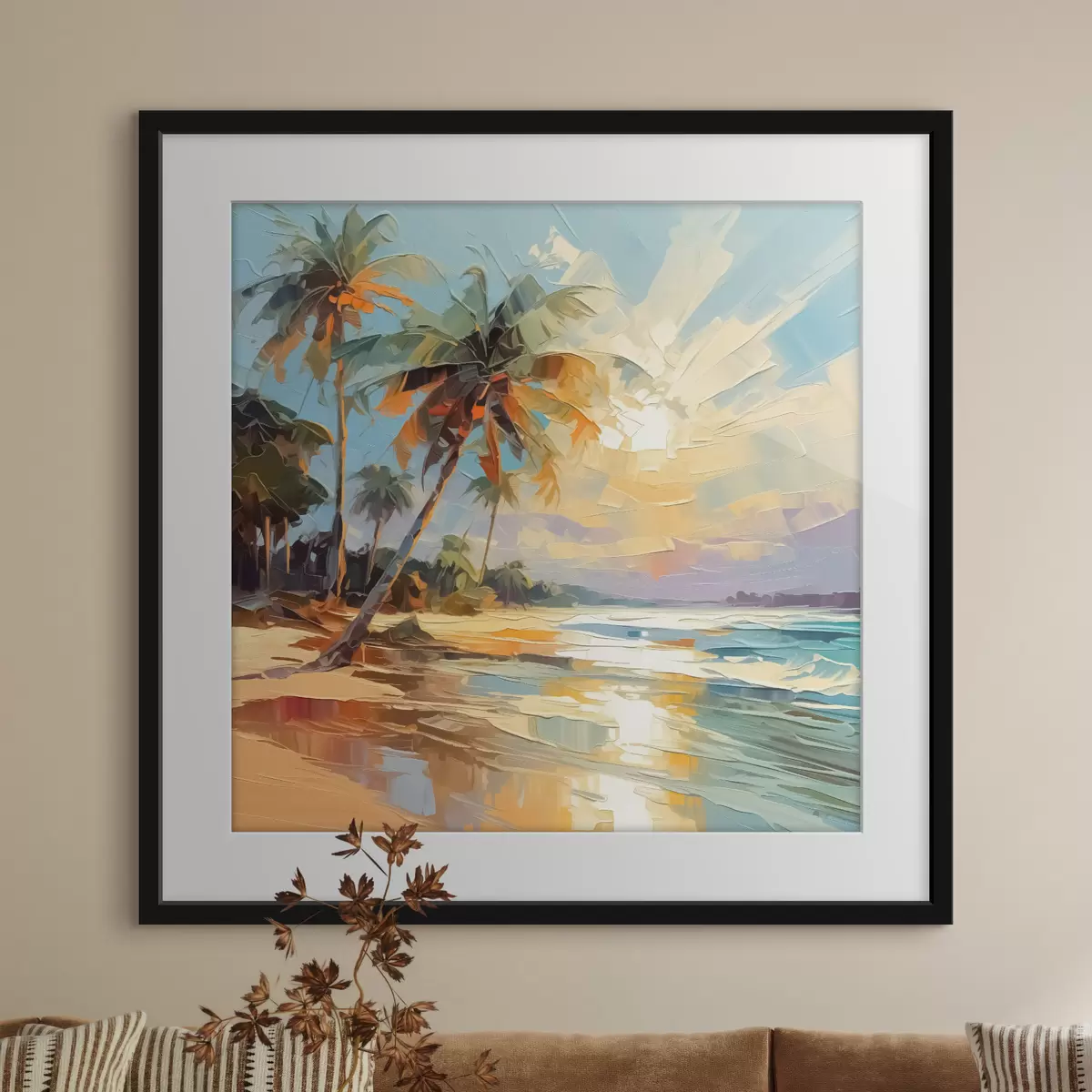 Poster Pausa tra le palme f42897