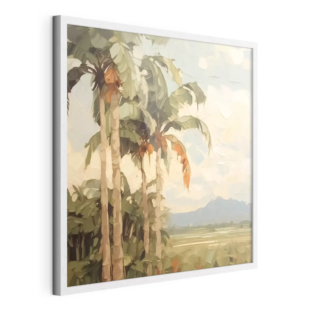 Poster Imitazione di palme in pittura f42898