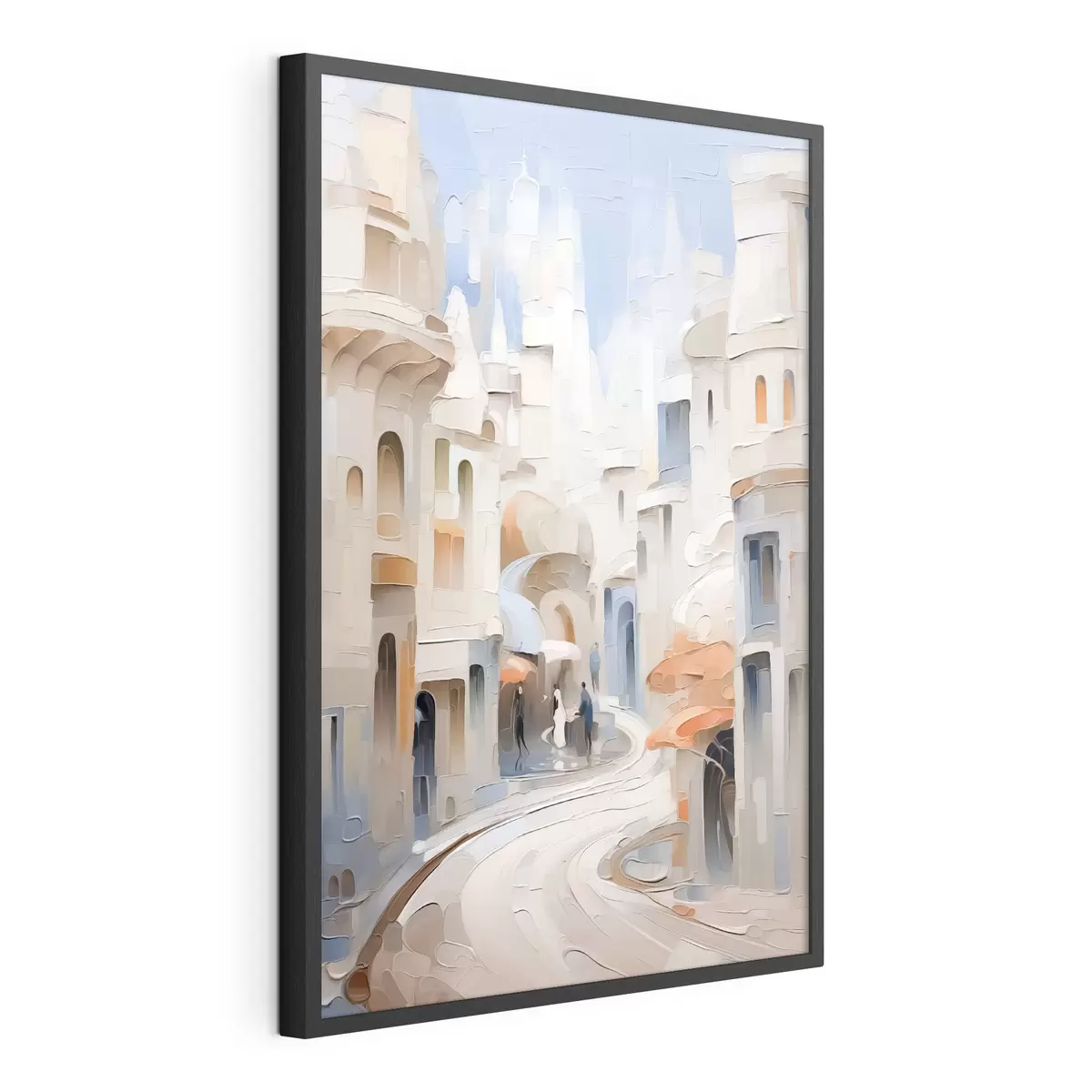 Poster Paesaggio urbano astratto f42901