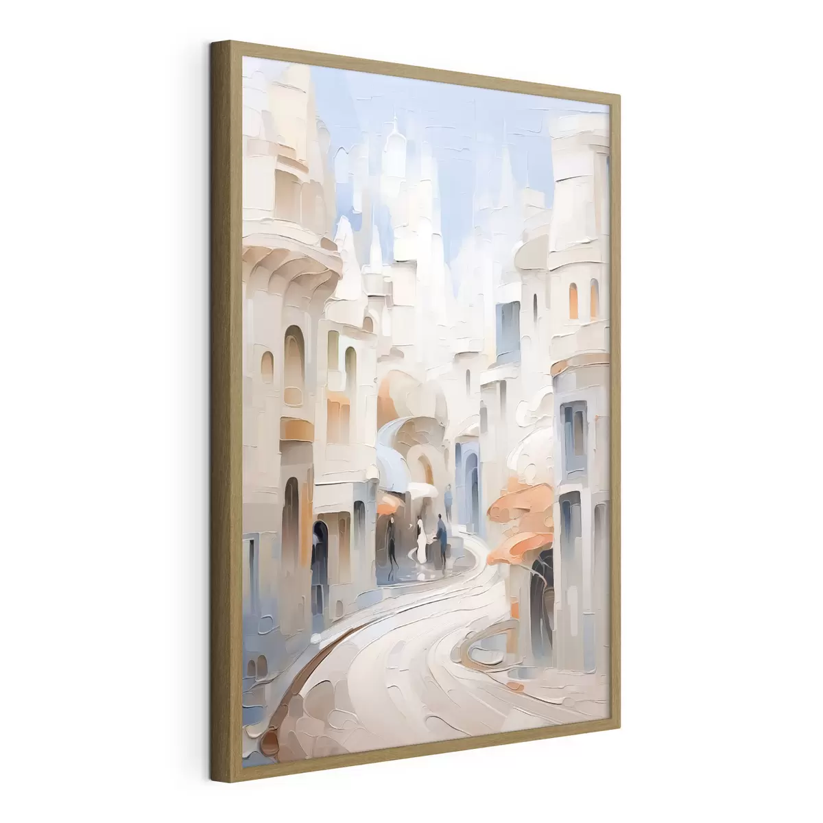Poster Paesaggio urbano astratto f42901