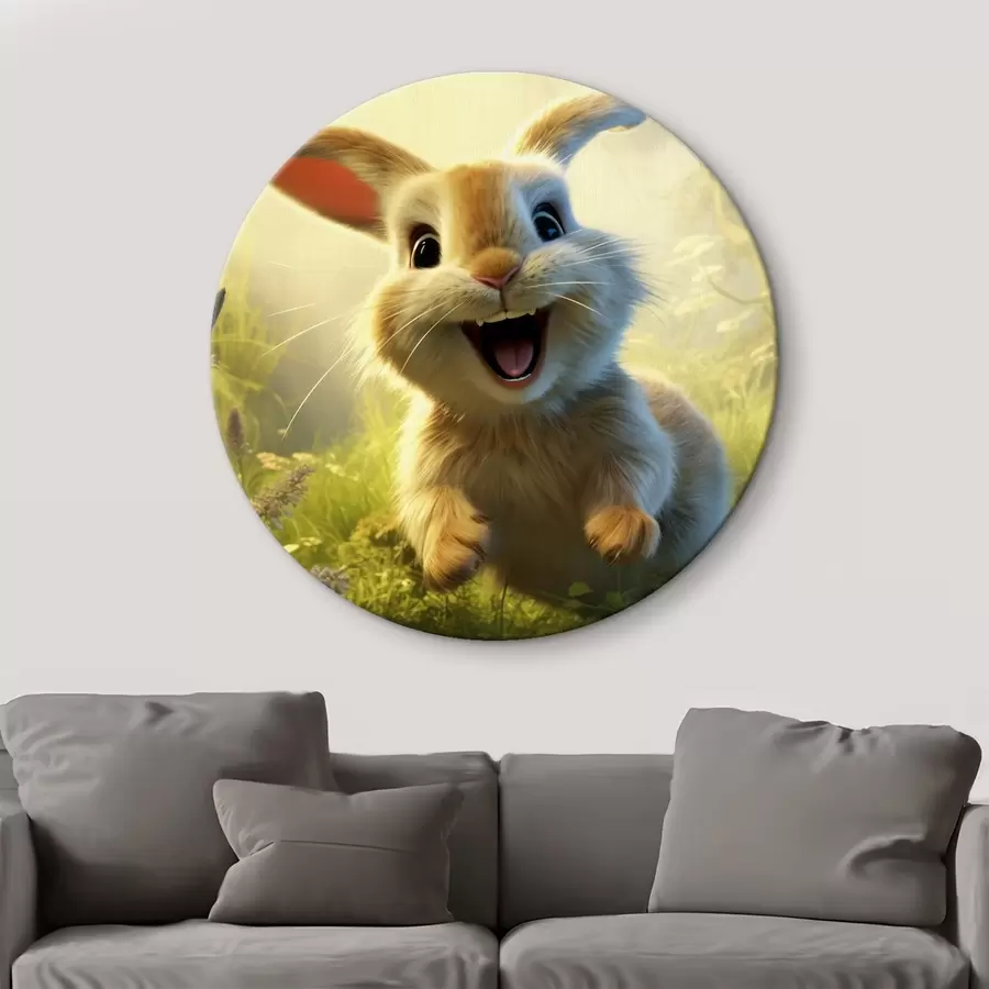 carta da parati Animali, coniglietto carino nr. r42893