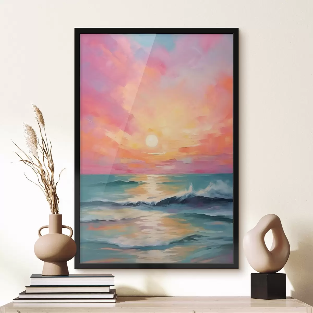 Poster Alba del mare al sorgere del sole f42943