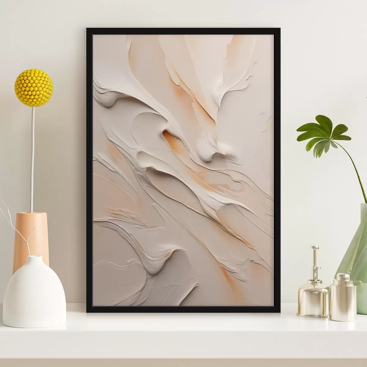 Poster Astrazione imitazione di tratti di pittura f42959