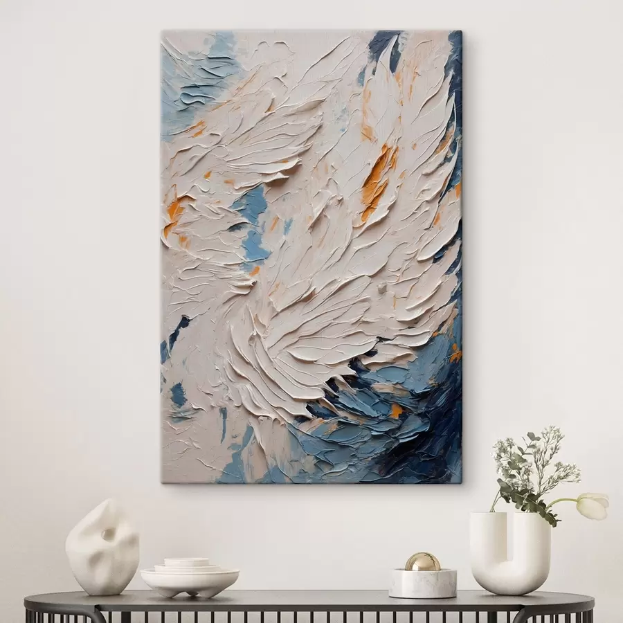 carta da parati Ala astratta in stile pittura ad olio nr. s42761