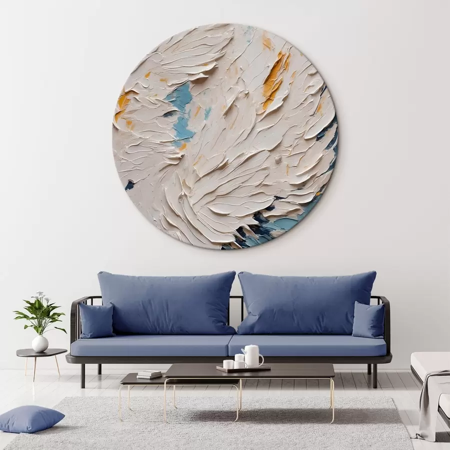 carta da parati Ala astratta in stile pittura ad olio nr. r42761