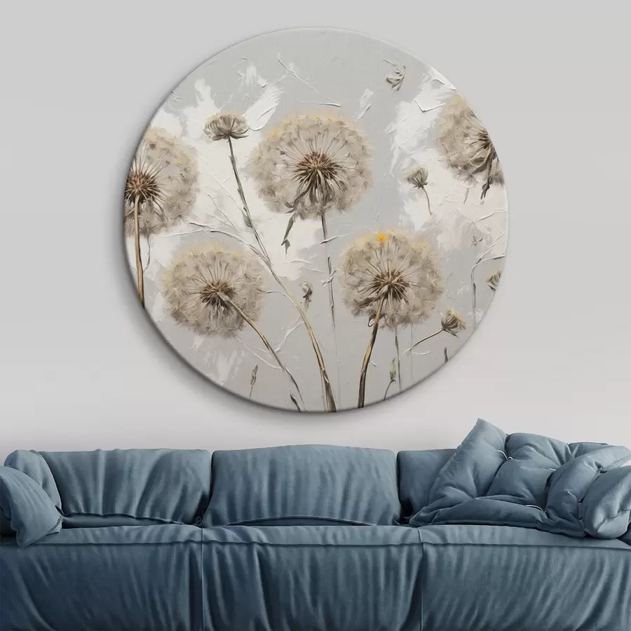 carta da parati Dente di leone in pittura acrilica nr. r42762