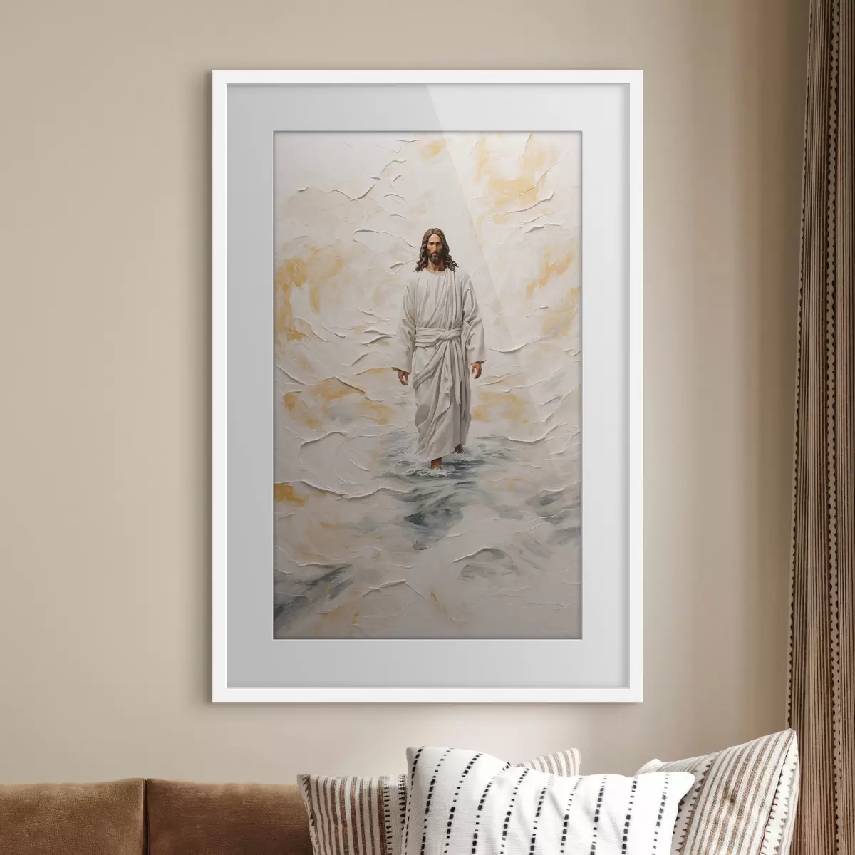Poster Cristo sull’acqua f42769