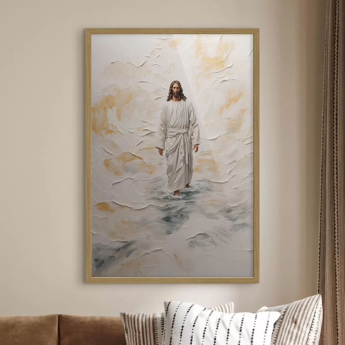 Poster Cristo sull’acqua f42769