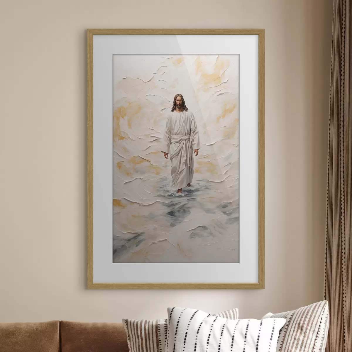 Poster Cristo sull’acqua f42769