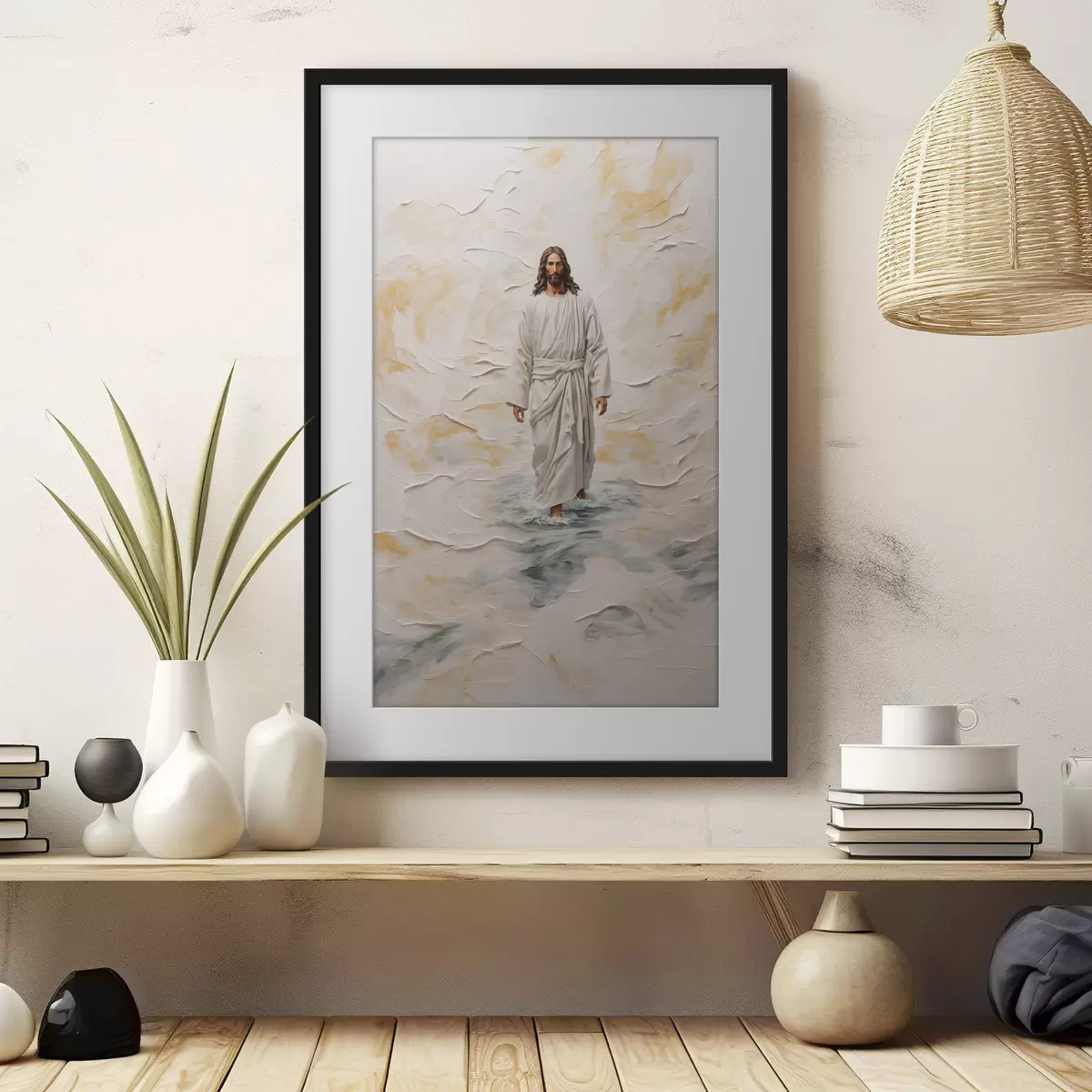Poster Cristo sull’acqua f42769
