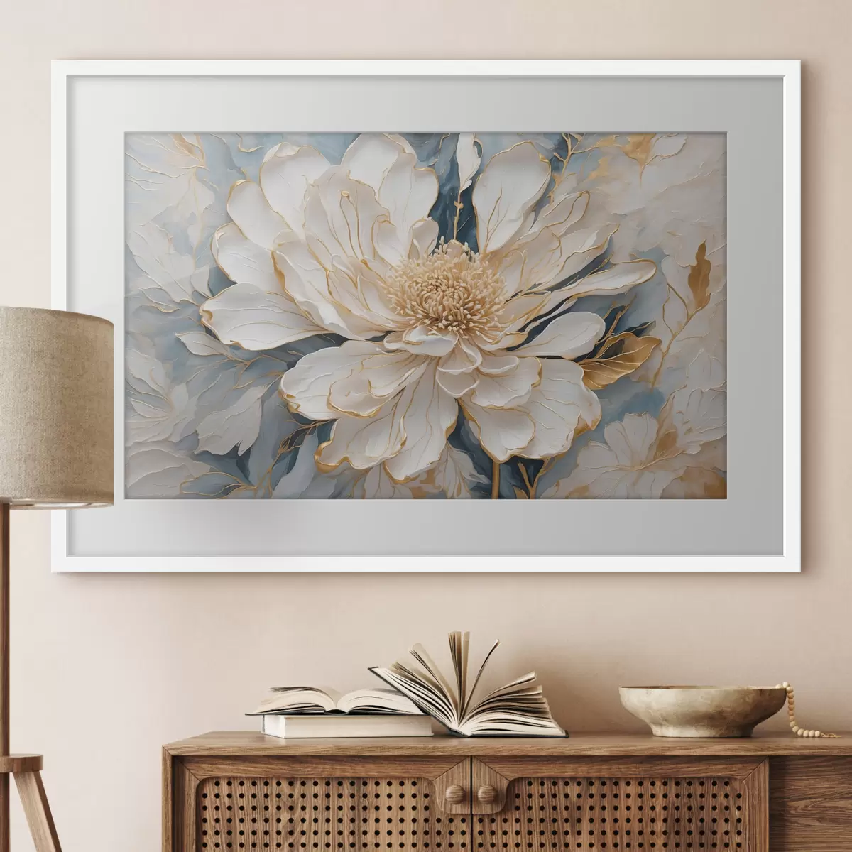 Poster Fiore sull’azzurro f42923