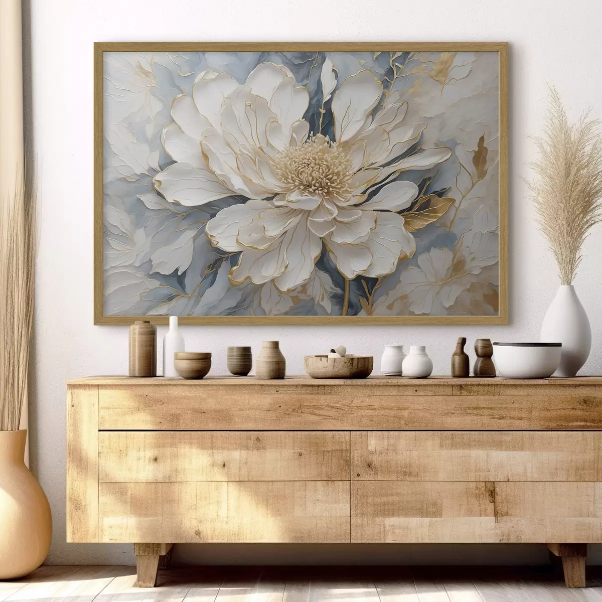 Poster Fiore sull’azzurro f42923