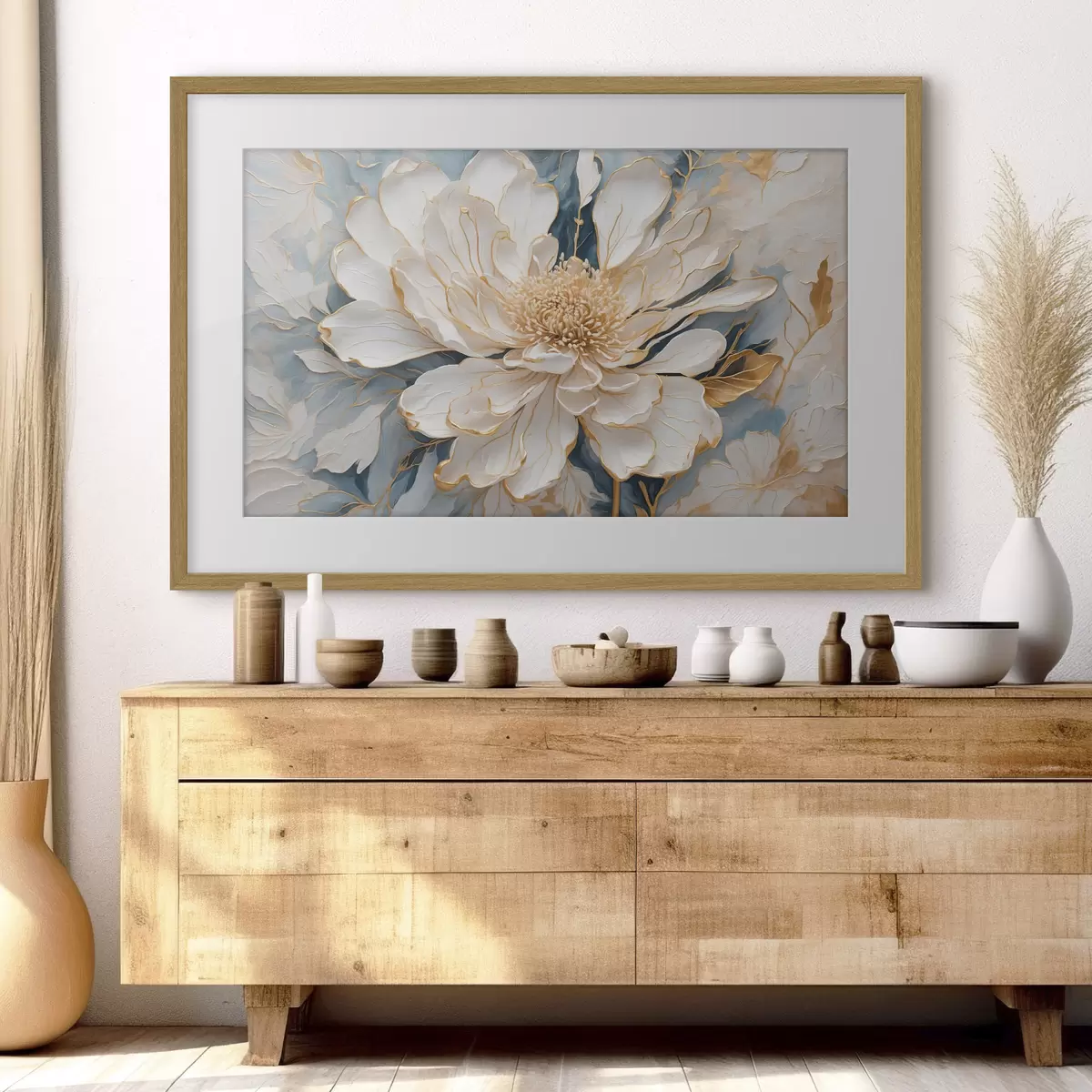 Poster Fiore sull’azzurro f42923