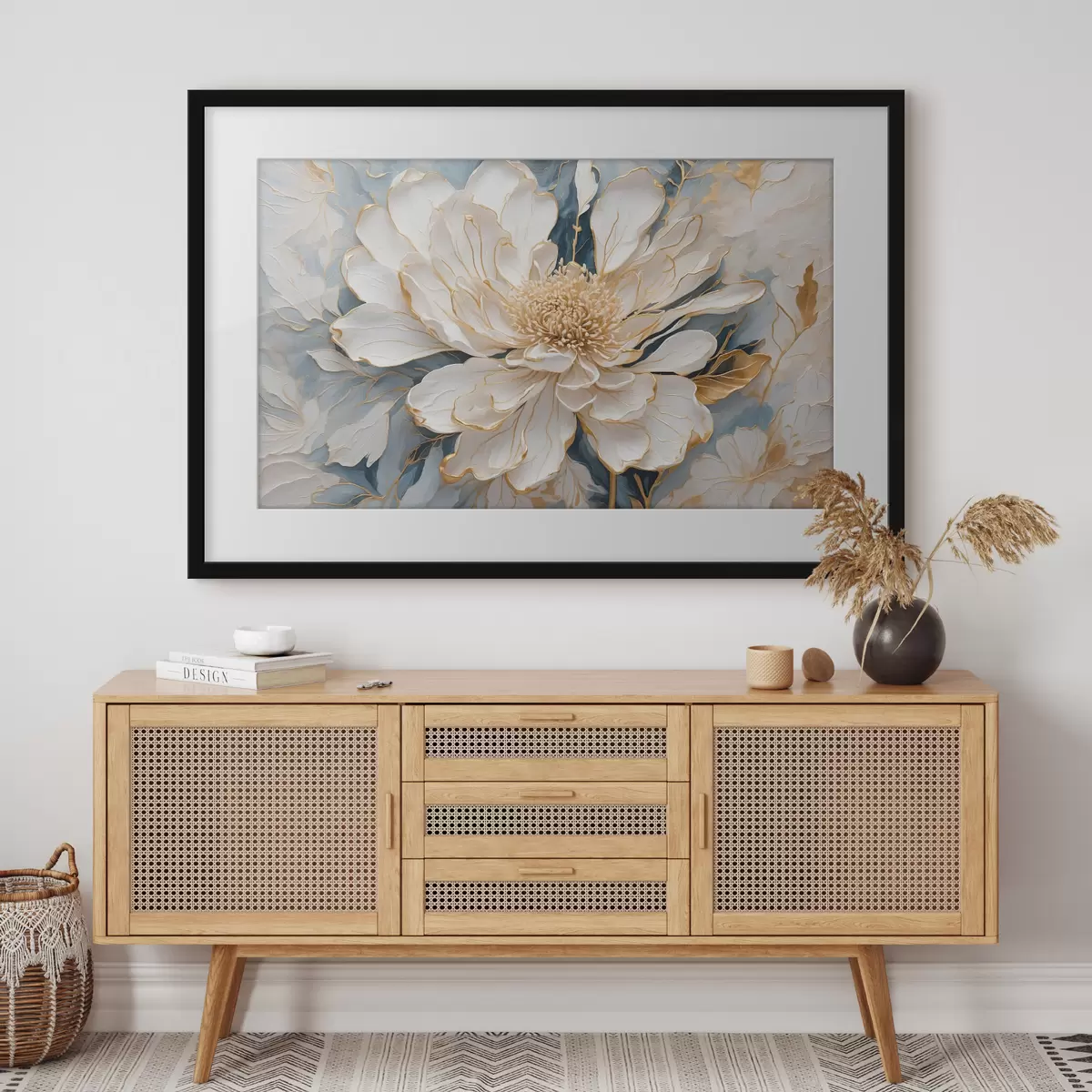 Poster Fiore sull’azzurro f42923